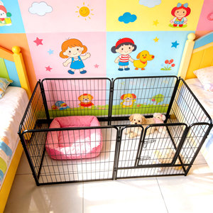 Dog <strong>Cage</strong>, Dog Fence, Home Indoor Pet Fence, Free Combination with Isolation Door - Product Image 2