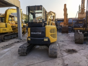 Cost Effective Pre-Owned Komatsu PC55MR Digger 29 Ton 1.7m Bucket Low Fuel Consumption Simple Structure Easy Maintenance - Product Image 2