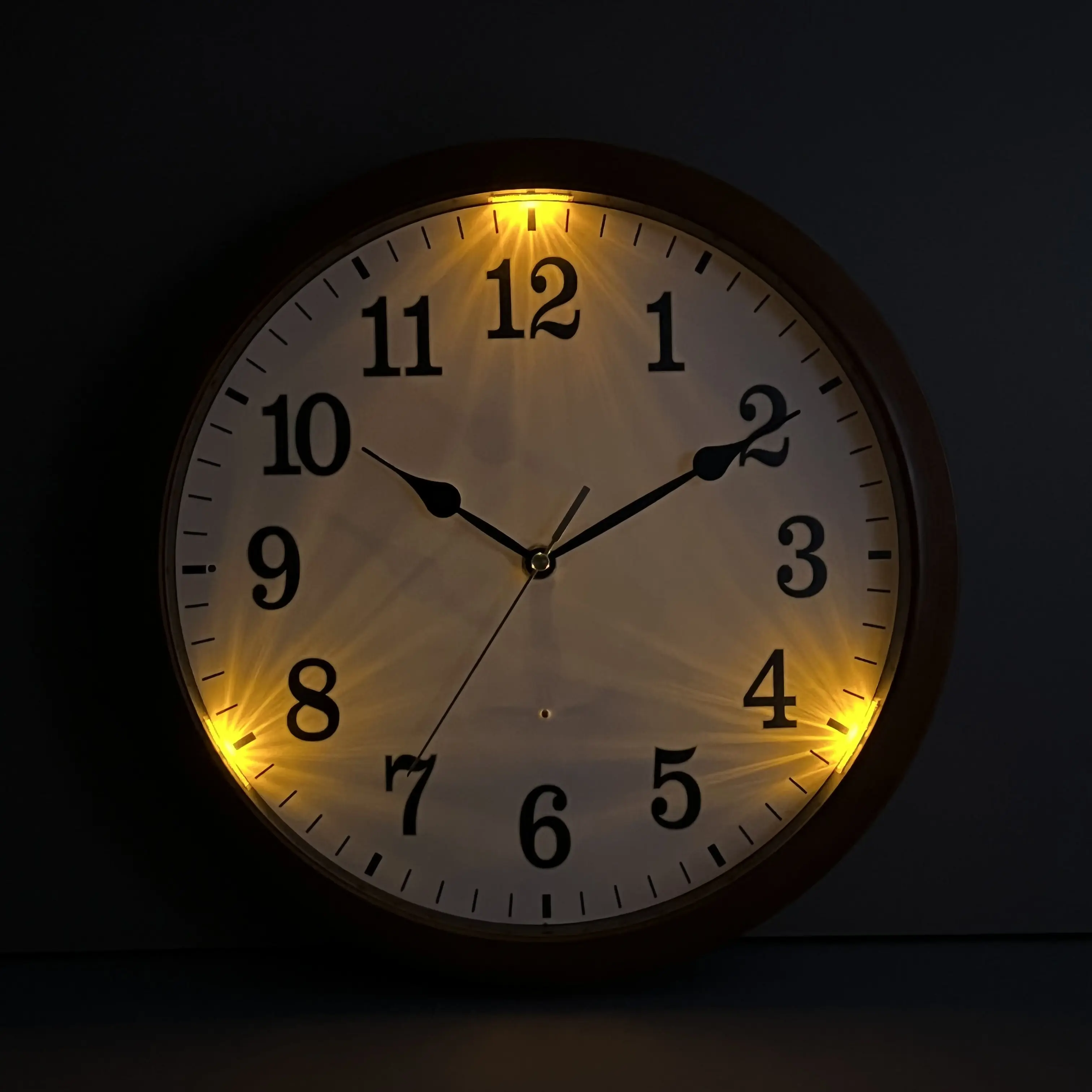 LED Wall Clock battery operated