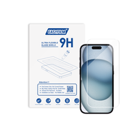 9H Anti-Scratch HD Flexible Glass Cut by Plotter 180*120mm Material de hoja para máquina de corte para I-phone 17 Pro Max