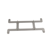 Fabrication sur mesure de supports en aluminium anodisé usinés CNC de précision, fabrication de tôles métalliques, épaisseur 1,0 mm, tolérance +/- 0,1 mm