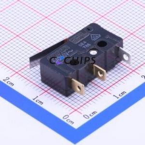 SS-5GL Limit Switch Through hole Component (THT) Switch Single Pole Double Throw 5A 125V - Product Image 2