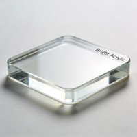 Plaques acryliques brillantes de haute qualité, service OEM, 1250*1850mm/4x8ft, 3mm, résistance à l'impact et au pliage, taille et couleur personnalisables