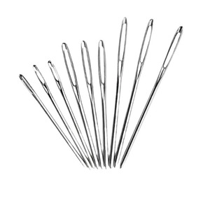 Juego de agujas de coser a mano de ojo <span class=keywords><strong>grande</strong></span> de Metal de 9 Uds. al por mayor, agujas de agujero <span class=keywords><strong>grande</strong></span> de estilo Simple, agujas de coser a mano al por mayor - Product Image 3
