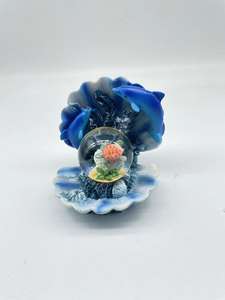 Boule à neige 3D personnalisée souvenir d'animal marin poisson océan en résine tortue poisson <span class=keywords><strong>clown</strong></span> plage eau - Product Image 5