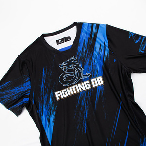 High Quality Quick Dry MMA <strong>Tee</strong> Sportswear for Men Custom Logo T-<strong>Shirt</strong> With Full Dye Sublimation <strong>Boxing</strong> <strong>Shirt</strong>
