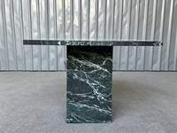 Table basse en marbre Verde Alpi, rectangulaire, en marbre vert naturel, table centrale pour salon de villa, taille personnalisée