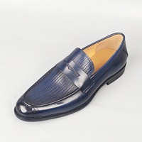 Herren Echtleder-Slipper Sommer Casual Slip-On Schuhe Weich Leicht Atmungsaktiv Stilvoll Bequem Büro- und Anzugschuhe