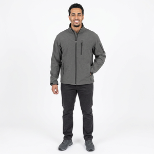 New Arrival <b>Winter</b> Custom Logo Softshell <b>Jacket</b> for Men Simple Outdoor Casual Style Men's Work Softshell <b>Jacket</b> - Product Image 1