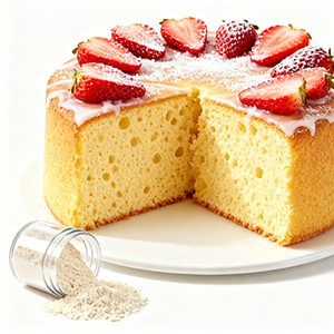 Polvo de mezcla de <span class=keywords><strong>bizcocho</strong></span> premium-Vainilla Castella Pour Cake Mix | Harina de pastelería lista en minutos (400g/a granel) - Product Image 5