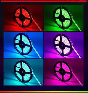 Alexa Google Home Tuya 5m 10m 20m Lumières de Noël Eau courante Rêve Lumière Flexible Festival LED Bande Lumineuse - Product Image 5