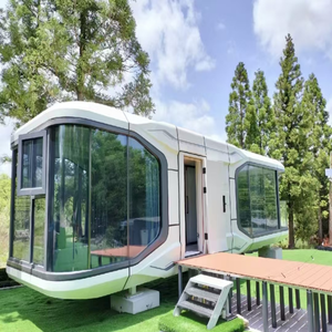 Chambre d'hôtel capsule mobile imperméable pour <span class=keywords><strong>camping</strong></span>, maison préfabriquée en conteneur pour usage en villa ou chambre à coucher - Product Image 5