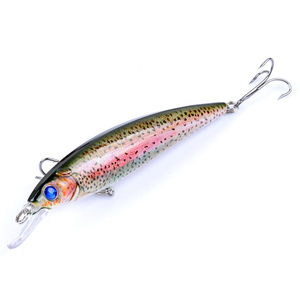 Señuelo de Pesca DORISEA Minnow, Plástico Impreso, Flotante, Hard Wobbler Crankbait, Ojos 3D, Cebo Artificial para Lago, Río, Marlín, Pargo - Product Image 4