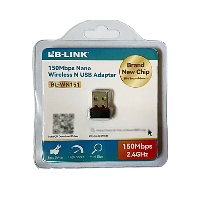 150Mbps Wireless Network Adapter External USB Blue Tooth WiFi Dongle for Enhanced Notebook Internet Connectivity Stock Product