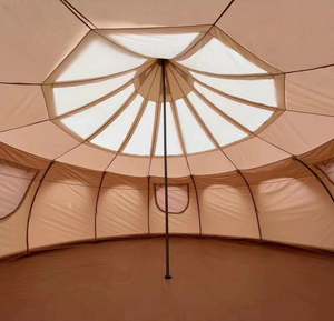 Tente Lotus de qualité commerciale - Tente de glamping Lotus haut de gamme pour les centres de villégiature et les événements, structure durable, résistante aux intempéries, personnalisable - Product Image 6