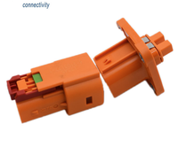 En-tête de carte PCB HVA 280 d'origine TE 2103124 AMP connecteur femelle mâle orange entièrement enveloppé