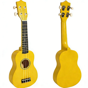 อูคูเลเล่ลดราคา สำหรับผู้เริ่มต้น ทำจากไม้บาสวูด กีตาร์โปร่งขนาดเล็ก น่ารัก เครื่องดนตรีสำหรับผู้ใหญ่และเด็ก พร้อมส่ง - Product Image 4