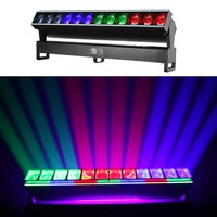 12 unidades de luces DMX Matrix RGBW 4 en 1 de 40W con zoom, tipo beam, wash y flood para fiestas, DJ, clubes, espectáculos, teatros, discotecas y bares