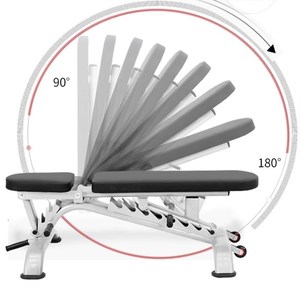 Yiwu Banco de Mancuernas Profesional Moderno de Metal, Ajustable, Plegable, Personalizable, Comercial, Multifuncional, Cocole - Product Image 5
