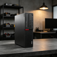 PC Desktop SFF ThinkCentre M800 I5 I7 Generasi ke-6 Bersih Tanpa Goresan Grade A Teruji Fungsional Beroperasi