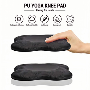 Colchoneta de Protección para <span class=keywords><strong>Yoga</strong></span>, Entrenamiento, Pilates, Antideslizante, Acolchada, Gruesa, con Amortiguación, Soporte Plano para Equilibrio - Product Image 3
