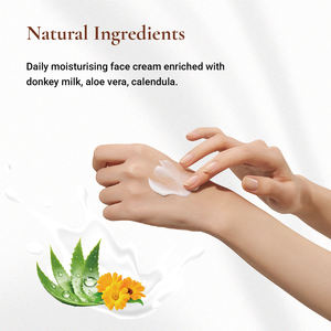 La crème anti-âge pour le visage <span class=keywords><strong>au</strong></span> <span class=keywords><strong>lait</strong></span> <span class=keywords><strong>d</strong></span>'<span class=keywords><strong>ânesse</strong></span> rehausse le teint et l'élasticité de la peau raffermit et rajeunit - Product Image 4