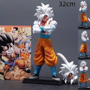 32CM GK Statue <span class=keywords><strong>Super</strong></span> <span class=keywords><strong>Saiyan</strong></span> <span class=keywords><strong>Super</strong></span> <span class=keywords><strong>Saiyan</strong></span> Five <span class=keywords><strong>5</strong></span> <span class=keywords><strong>Son</strong></span> <span class=keywords><strong>Goku</strong></span> Dragon PVC Anime Figure Modèle Jouet PVC Matériel Unisexe Dessin Animé Jouet - Product Image 2