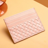 Portefeuille fin pour cartes - Porte-cartes en cuir PU souple pour homme, pour cartes de crédit, permis de conduire, cadeau pour père et mère - Vert foncé
