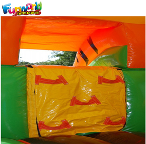 ชุดเครื่องเล่นเป่า<span class=keywords><strong>ล</strong></span>มรูปปราสาทพร้อมสไลเดอร์ Tigre Rey Del Bosque Brincolines - Product Image 4