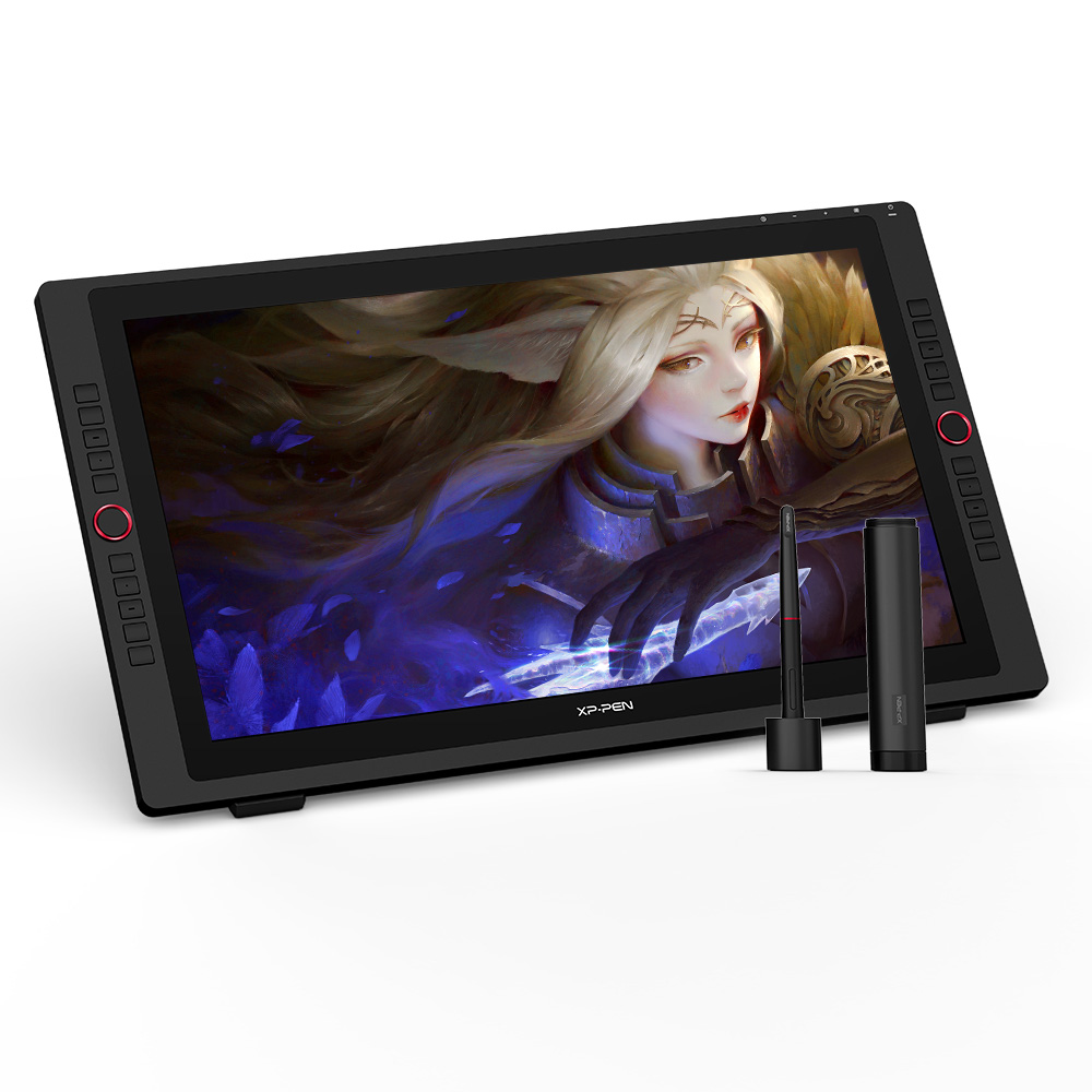 Планшет для рисования XP-PEN Artist 24 Pro, 23,8 дюйма, с аккумулятором 8192, 2K QHD дисплей, цифровой графический планшет, монитор