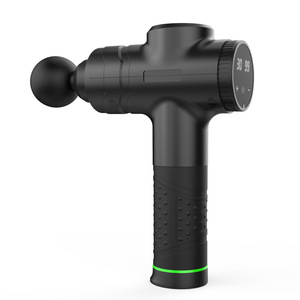 Pro Massager <b>Gun</b> 058 Brushless Motor Smart Chip USB Rechargeable Lithium <b>Battery</b> Full Body Massage Fitness Equipment - Product Image 3