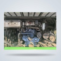 Bus urbain diesel d'occasion de 12 m, 23-44 places |   Bus de transport urbain LHD |   Porte double reconditionnée à plancher bas pour l'exportation