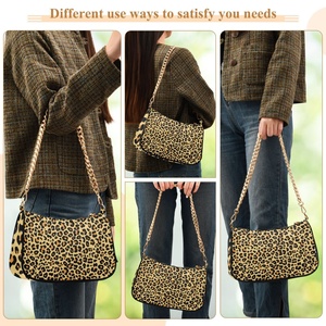 Bolsos de Mano para Mujer con Estampado de Leopardo, Diseño Europeo y Americano de Lujo, Alta Calidad, Venta al Por Mayor - Product Image 5