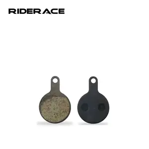 Riderace自行车盘式刹车片自行车半金属液压盘式刹车片，适用于SRAM AVID HAYES Magura公式自行车零件