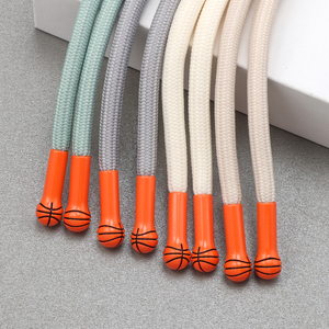 OEM bán buôn tùy chỉnh kích thước dây giày aglets End Rope dây rút dây hoodie với lời khuyên kim loại trang trí Giày - Product Image 4