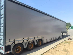 Semirremolque de caja isotérmica de alta calidad de 45-50 pies con cortina lateral para camión, en venta - Product Image 6