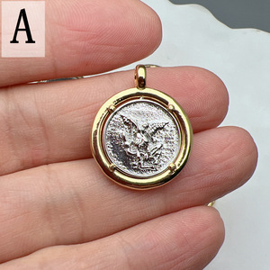 Colgante Transfronterizo de la Virgen de Guadalupe, Sagrado Corazón Europeo y Americano, para Collar, Pulsera, Colgante o Adorno DIY - Product Image 6