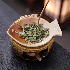 Brûleur d'encens et d'huiles essentielles en céramique, brûleur d'encens à effet de fournaise, four de cuisson isolé au feu en cèdre - Product Image 3