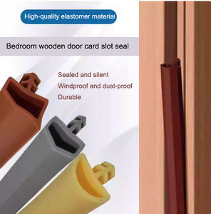 شريط مطاطي متين مقاوم للتشوه وآمن ومقاوم للأشعة فوق البنفسجية ومقاوم للماء وعازل للصوت لأبواب الخزائن الحديثة والحمامات - Product Image 2