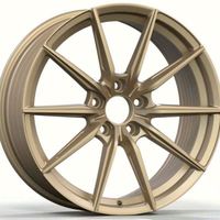 Jantes en alliage pour voitures particulières de 18 x 8,5 pouces, compatibles avec FORD Focus Taurus RENAULT Espace HYUNDAI Genesis Coupé Santa Fe