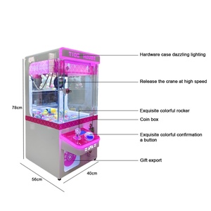 Mall Entertainment Center Equipment <b>Mini</b> Small Household Claw Machine for Sale Coin Operated <b>Arcade</b> Gift Game Claw Crane - Product Image 4