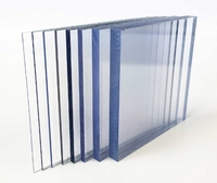 Pare-balles Volet Roulant Transparent PC Étanche En Plastique Moderne Portes D'entrée En Plastique Polycarbonate Porte De Douche