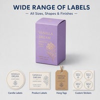 Boîte d'emballage carrée pour bougies d'aromathérapie en papier, avec revêtement UV, imprimée sur mesure, conteneur de rangement cadeau, ODM OEM, livraison rapide, vente en gros