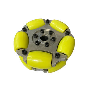 Alta Qualidade Roda Omnidirecional Pesada 127mm, Capacidade De Carga <span class=keywords><strong>100kg</strong></span> Liga De Alumínio <span class=keywords><strong>Omni</strong></span> Roda - Product Image 1