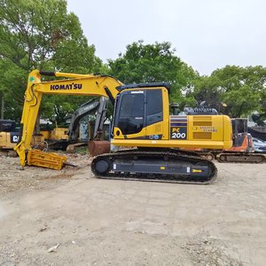 Popular Construction <b>Machine</b> Used Komatsu PC200 <b>excavator</b> <b>machine</b> 20 Ton used Hydraulic Crawler Digger For earthmoving - Product Image 2