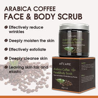 Gommage exfoliant pour la peau au café, gommage corporel, nettoie et adoucit la peau en profondeur, éclaircit le teint, adapté au corps