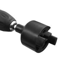 Outil de forage d'isolateur d'anneau de clôture électrique de couleur noire de résistance UV de pp pour clôturer l'isolateur