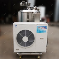 Réservoir en acier inoxydable au prix d'usine, refroidisseur de lait, stockage frigorifique, réfrigération, réservoir de refroidissement du lait