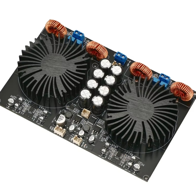 Creatall TPA3255 2.0 Channel Digital Class D HiFi Audio Amplifier Board 600W*2 High-Power Board for Enthusiasts & Receivers