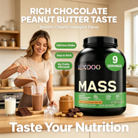 Protéine de Lactosérum Personnalisable Hyper Mass Gainer Max, Poudre Isolat Protéiné pour Prise de Masse Musculaire, Boisson Protéinée 50g+ Protéines Pures et Naturelles